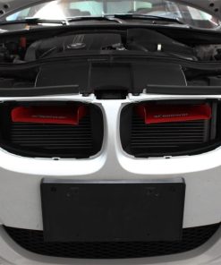Alternative view of aFe MagnumFORCE Intakes Scoops AIS BMW 335i (E90/92/93) 07-13 L6-3.0L (Red)