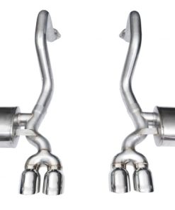 Corsa 97-04 Chevrolet Corvette C5 Z06 5.7L V8 Polished Xtreme Axle-Back Exhaust