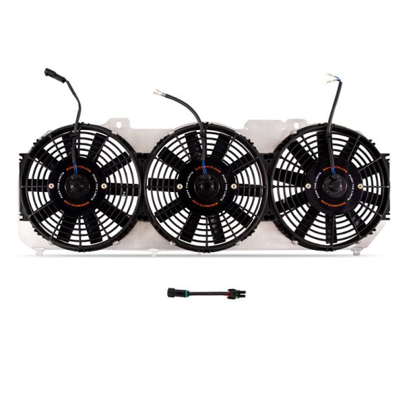 Alternative view of Mishimoto 89-01 Jeep Cherokee XJ 4.0L Performance Aluminum Fan Shroud w/ Controller