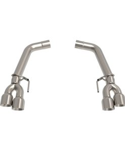 Kooks 2018+ Ford Mustang 5.0L 4V OEM x 3in Axle-Back Exhaust w/ Muffler Delete & 4in Quad Tips