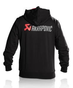 Akrapovic Mens Akrapovic Logo Black Hoodie - L