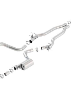 Alternative view of Borla 2015 Dodge Challenger Hellcat 6.2L V8 ATAK Catback Exhaust No Tips Factory Valance