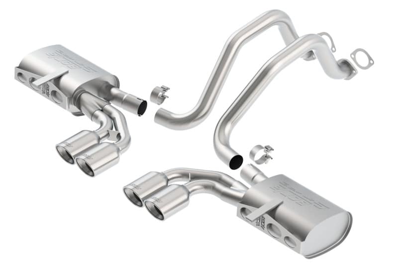 Borla 97-04 Chevrolet Corvette 5.7L 8cyl S-Type SS Catback Exhaust - Image 2