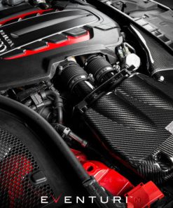 Alternative view of Eventuri Audi C7 S6 S7 - Black Carbon Intake