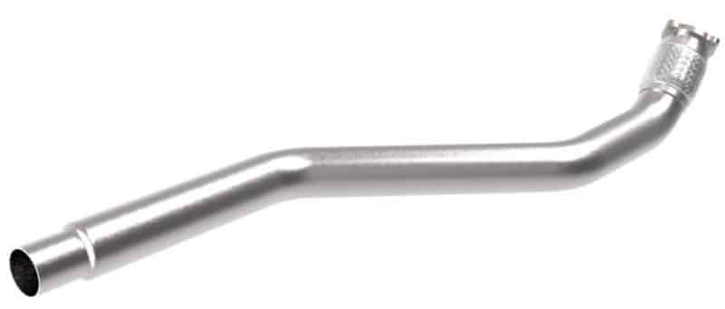 afe POWER MACH Force-Xp 09-16 Audi A4/A5 B8 L4-2.0L(t) 304 SS 3in. Front Resonator Delete Pipe - Image 4