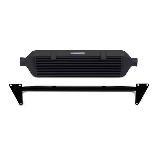 Mishimoto 15-19 Subaru STI Front-Mount Intercooler Kit w/ Black Crash Beam - Black Core