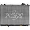 CSF 01-07 Toyota Highlander 2.4L OEM Plastic Radiator