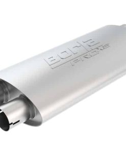 Alternative view of Borla Pro-XS 2.25in Tubing 19in x 4in x 9.5in Oval Notched Dual In / Dual Out Muffler