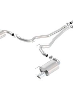 Borla Atak S Cat-Back 15-17 Ford Mustang GT 5.0L V8 MT/AT 2.5in pipe 4in tip