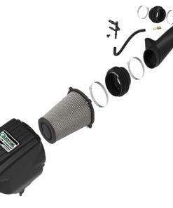 Alternative view of aFe Quantum Pro DRY S Cold Air Intake System 18-20 Jeep Wrangler JL L4-2.0L (t)