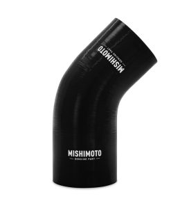 Mishimoto Silicone Reducer Coupler 45 Degree 2in to 2.25in - Black