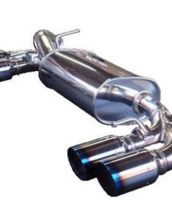 HKS 07-08 BMW 335i Sedan Only Legamax Hi-Power Dual SOS304 Ti-Tip Catback Exhaust
