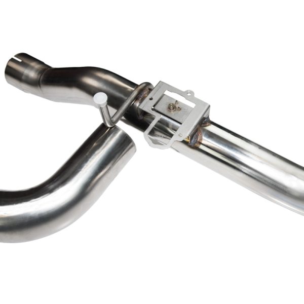 Alternative view of Kooks 2015+ Dodge Challenger SRT 6.4L 3in OEM Style Cat-Back Exhaust System Uses OEM Tips