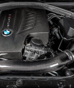 Alternative view of Eventuri BMW F2X M2/M135i/M235i/F30 335i/435i - Black Carbon Intake