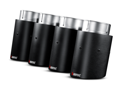 Alternative view of Akrapovic 11-17 BMW M5 (F10) Tail Pipe Set (Carbon)
