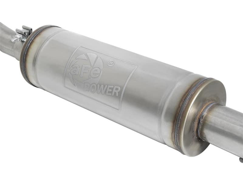 aFe Rock Duster 3in 409 SS Cat-Back Before Axle Turn-Down Exhaust 2018+ Jeep Wrangler (JL) V6 3.6L - Image 5