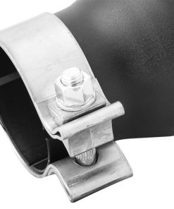 Alternative view of aFe MACH Force-XP 409 SS Single Wall Universal Clamp On Exhaust Tip - Black