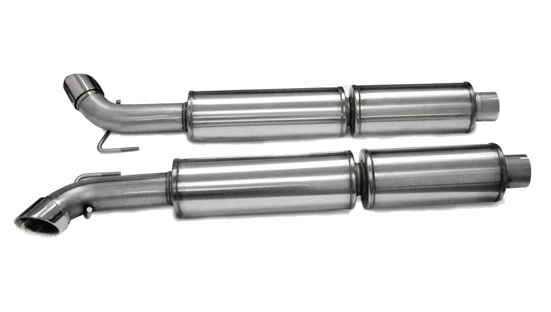 Corsa 03-10 Dodge Viper 8.3L Polished Sport Cat-Back Exhaust (3in Inlet for Use w/ Hi-Flow Conv.) - Image 2