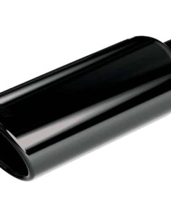 Alternative view of Borla 12-14 Jeep Wrangler Tip Kit V6 4WD Black Chrome Tip Rear 4inx14inx2.78in ID