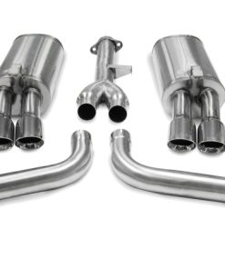 Alternative view of Corsa 86-91 Chevrolet Corvette C4 5.7L V8 L98 Polished Sport Cat-Back Exhaust