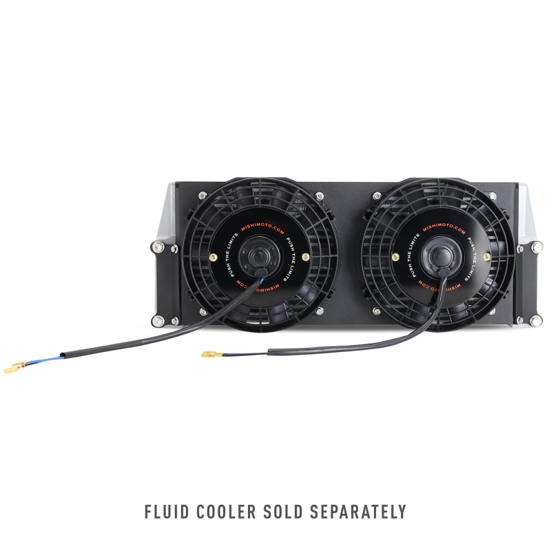 Mishimoto Universal 17in. Heavy-Duty Oil Cooler Fan Shroud - Micro Wrinkle Black - Image 5