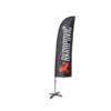Akrapovic Self standing beach flag set - small