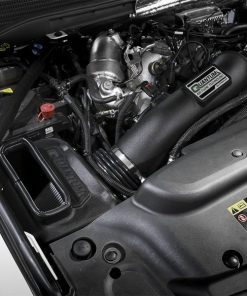 Alternative view of aFe Quantum Pro DRY S Cold Air Intake System 17-18 GM/Chevy Duramax V8-6.6L L5P - Dry
