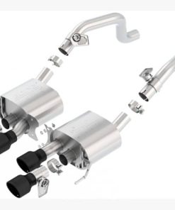 Borla 14-18 C7 Corvette Stingray Axle-Back ATAK Exhaust 2.75in To Muffler Dual 2.75in Out 4.25in Tip