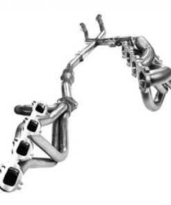 Alternative view of Kooks 03-04 Ford Crown Victoria. 4.6L 2/4V 2 1/2in Cat SS X Pipe Kooks HDR Req