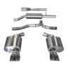 Corsa 11-14 Dodge Charger SXT 2.5in Sport Cat-Back Dual Rear Exit w/ Twin 3.0in Polished Tips