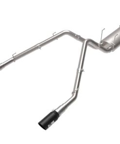aFe 09-18 Ram 1500 V8 5.7L Hemi Gemini XV 3in 304 SS Cat-Back Exhaust w/ Black Tips
