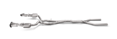 Alternative view of Akrapovic 2018 Mercedes Benz E63 (W213) Evolution Line Cat Back (Titanium) w/o Tips