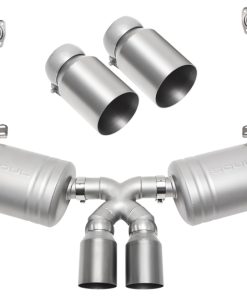 SOUL 05-08 Porsche 987.1 Cayman / Boxster Performance Exhaust - Straight Cut Titanium Tips