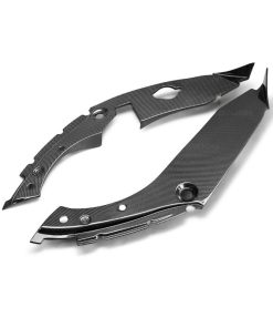 Alternative view of Seibon 17+ Honda Civic Type R Carbon Fiber Under Hood Inner Wing Trims