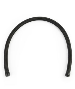 Mishimoto 3Ft Stainless Steel Braided Hose w/ -8AN Fittings - Black