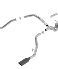 Borla 2019 RAM 1500 5.7L V8 AT 4DR Crew Cab Short Bed Touring SS Catback Exhaust - Black Chrome Tip