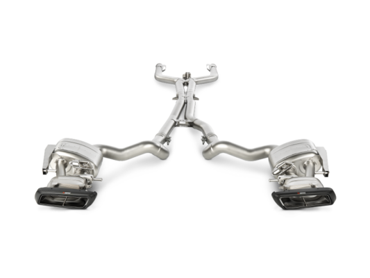 Akrapovic 15-17 AMG C63 Estate Evolution Line Cat Back (Titanium) w/ Carbon Tips (Req. Link Pipe)