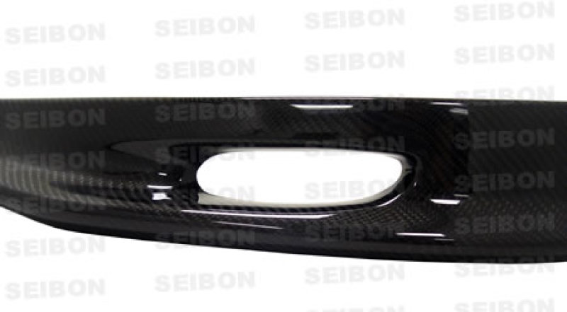 Seibon 98-01 Acura Integra SP-Style Carbon Fiber Front Lip Gloss Finish - Image 2