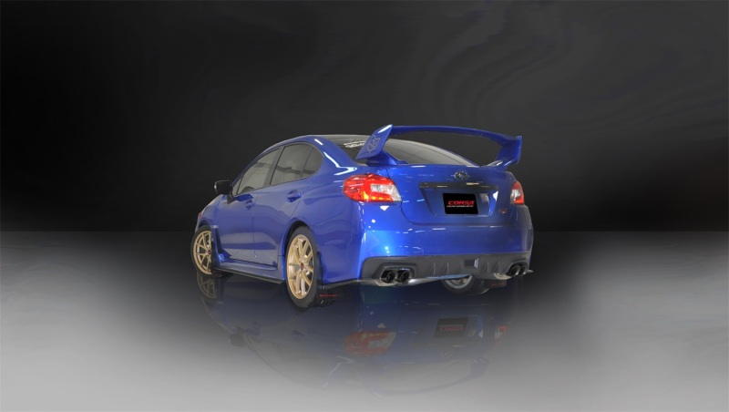 Corsa 2015 Subaru WRX Cat Back Exhaust, Black Quad 3.5in Tips *Sport* - Image 3
