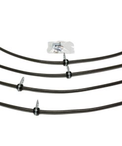 AMS Performance 08-15 Mitsubishi EVO X Stainless Steel Brake Lines (4 Lines)