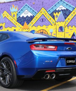 Alternative view of Corsa 2016 Chevrolet Camaro SS 6.2L V8 2.75in Black Xtreme Axle-Back Exhaust
