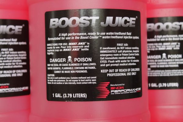 Alternative view of Snow Performance Boost Juice (Case of 4 Gallons)