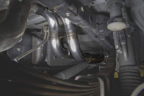 Alternative view of ROUSH 2017-2019 Raptor 304SS Muffler Delete Kit