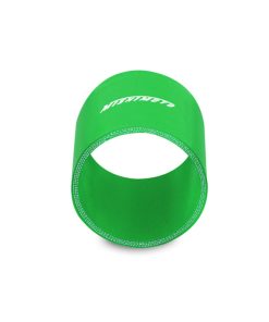 Alternative view of Mishimoto 3.0in. Straight Coupler Green