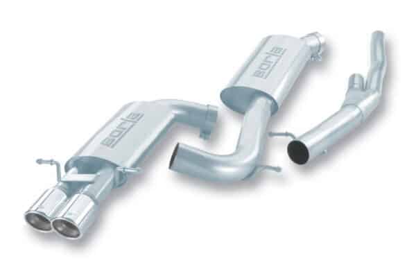 Alternative view of Borla 00-02 Audi S4 2.7L 6cyl AWD SS Catback Exhaust