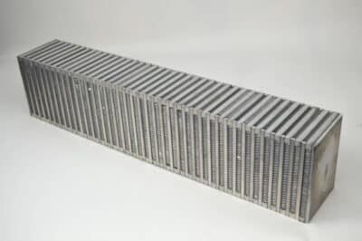 Alternative view of CSF High Performance Bar & Plate Intercooler Core (Vertical Flow) - 27in L x 6in H x 3in W