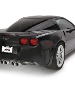 Alternative view of Borla 06-13 Chevy Corvette C6 ZO6/ZR1 Manual Trans S-Type II Rear Section Exht Dual Rd Rolled Tips