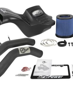 Alternative view of aFe Momentum XP Pro 5R Cold Air Intake System w/Black Aluminum Intake Tubes 15-18 Ford F-150 V8-5.0L