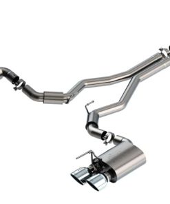 Borla 2020 Ford GT500 5.2L AT 3in ATAK CatBack Exhaust w/ Chrome Tips
