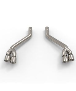 Kooks 2016 + Chevrolet Camaro SS 3in Axle Back Muffler Delete Exhaust System w/ Polished Quad Tips